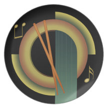 Plat de Deco de percussion Assiettes