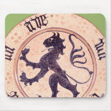 Plat Hispano-Moresque, étain-vitré Tapis De Souris