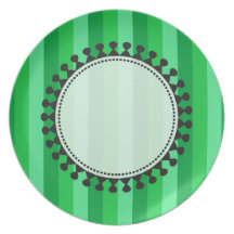 Plat lumineux de tentes - vert assiette