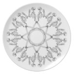 Plat squelettique de Halloween de roue de prière Assiettes Pour Soirée