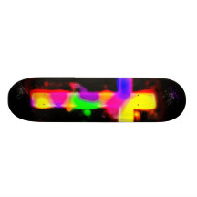 Plate-forme croisée peinte par jet skateboards personnalisés
