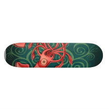 plate-forme de calmar plateau de skateboard