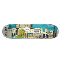 Plate-forme de coutume de Wassum Skateboard
