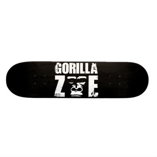 Plate-forme de patin de Zoe de gorille Plateaux De Skateboards