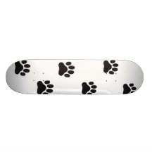 Plate-forme de PawPrint Skateboards Personnalisés