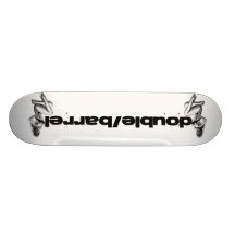 plate-forme de pin-up de double/baril skateboards