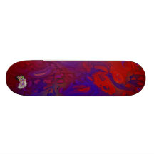 plate-forme "rednpurple " de sev plateaux de skateboards customisés