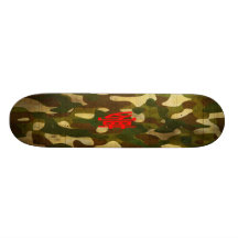 Plate-forme rêveuse de Camo Planches À Roulettes Customisées