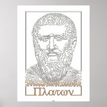 Plato. Griekse filosoof [014] Print