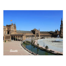 Plaza de España, Séville Carte Postale