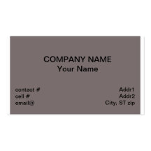 plein temp de bcard modèle de carte de visite