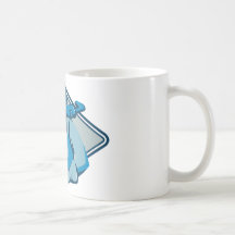plombier avec la clé de singe rétro tasse