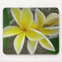 plumeria mousepad muismatten