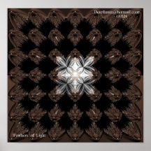 Plumes de lumière posters