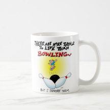 Plus de choses que le bowling tasse