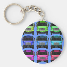 Plus de couleurs toujours porte-clefs