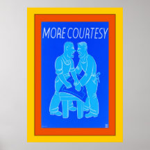 Plus de publicité vintage de ~ de courtoisie affiches
