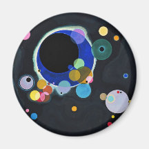 Plusieurs cercles aimant pour réfrigérateur
