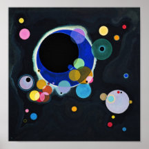 Plusieurs cercles posters