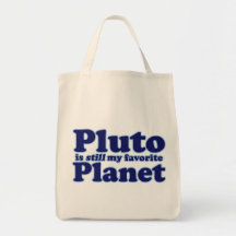 Pluton est toujours ma planète préférée sacs fourre-tout