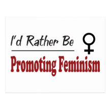 Plutôt favorise le féminisme carte postale