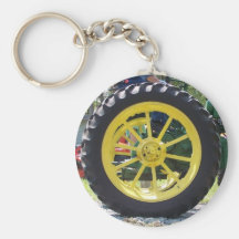Pneu de tracteur porte-clés