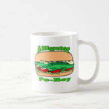 PO-Garçon d'alligator Mugs À Café