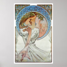 Poésie, Mucha Posters
