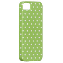 Point de polka vert étuis iPhone 5