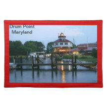 Point le Maryland de tambour Set De Table