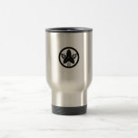 Pointe de flèche debout en cercle mugs à café