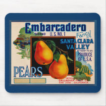 Poires de fantaisie d'Embarcadero Santa Clara