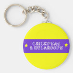 Pois chiches et Hulahoops Porte-clé