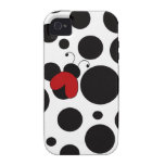 Pois mignon de coccinelle coques iPhone 4