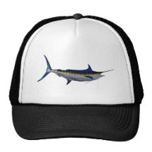 Poissons de Marlin bleu Casquettes De Camionneur