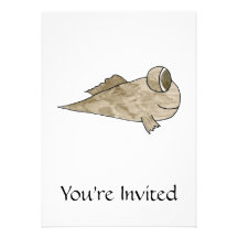 Poissons de Mudskipper Invitation Personnalisable