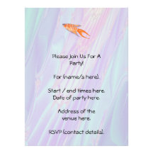 Poissons de paradis faire-parts