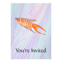 Poissons de paradis faire-parts