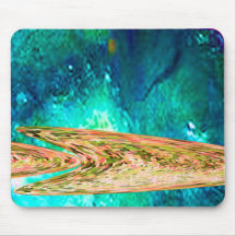 Poissons d'or d'eau profonde tapis de souris