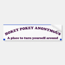 POKEY ANONIEM HOKEY BUMPERSTICKERS