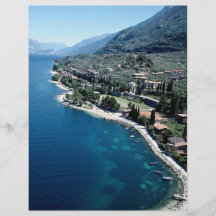 Policier de lac, Italie Prospectus En Couleur