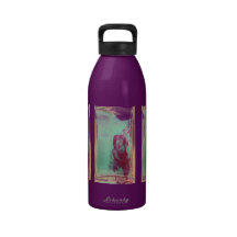Polonais d'art bouteille d'eau réutilisable