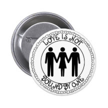 Poly femme pin's avec agrafe