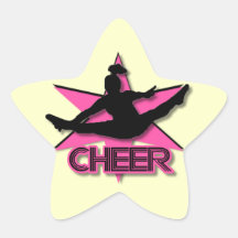 Pom-pom girl autocollants