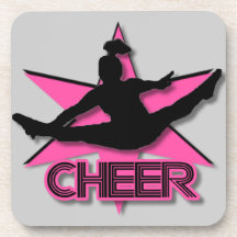Pom-pom girl dessous-de-verre