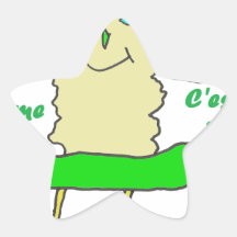 POMME FORME0001.png Autocollant En Étoile
