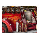 Pompier - préparez pour un feu cartes postales