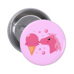Poney de crème glacée badges