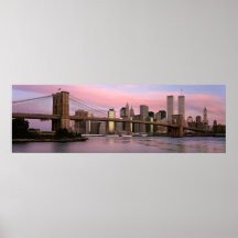 Pont de Brooklyn, matin, 2000 Posters