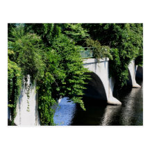 Pont de la carte postale 2008 de mA d'automnes de 